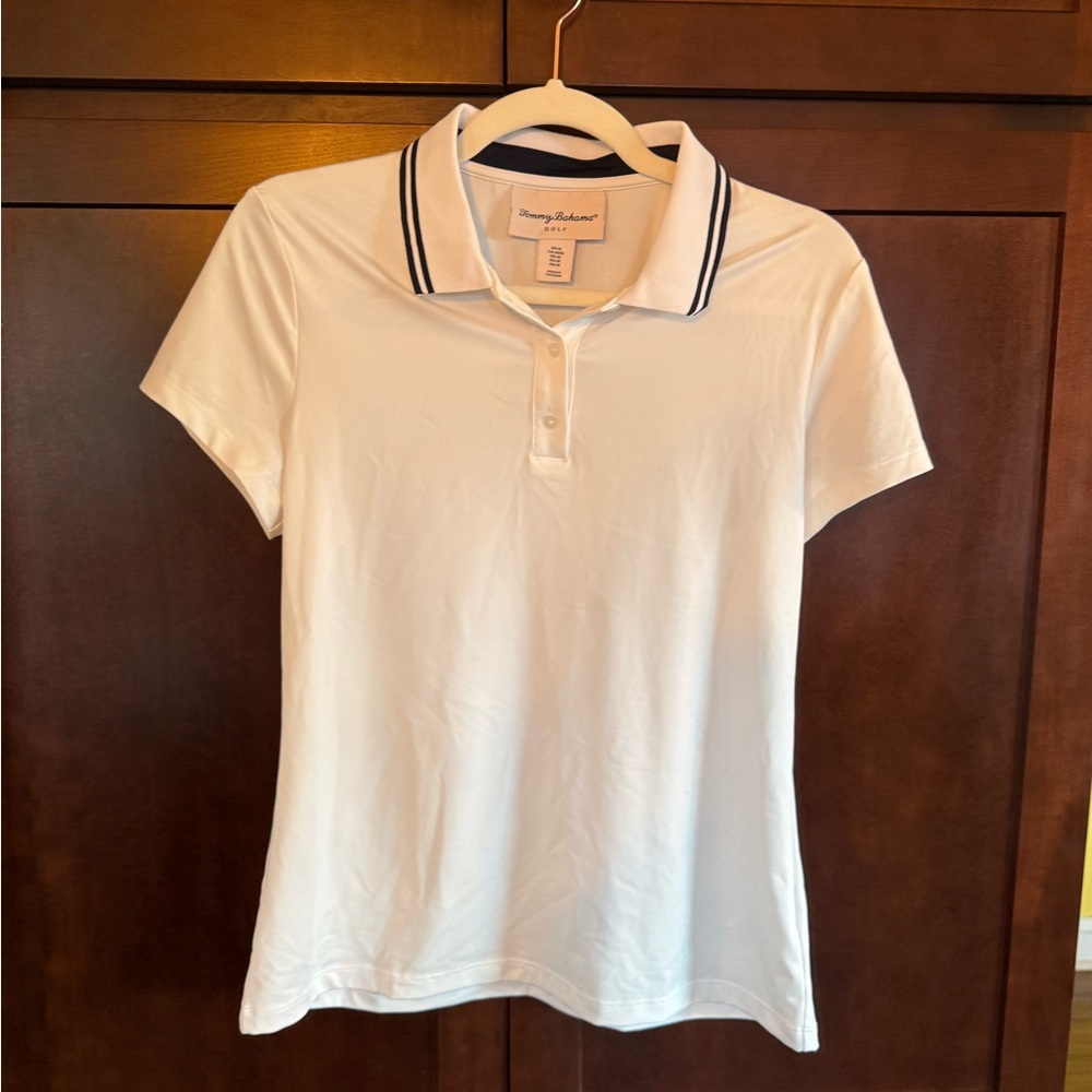NWOT-Tommy Bahama separates: White Golf/Tennis Polo Top and Skort - Picture 6 of 9